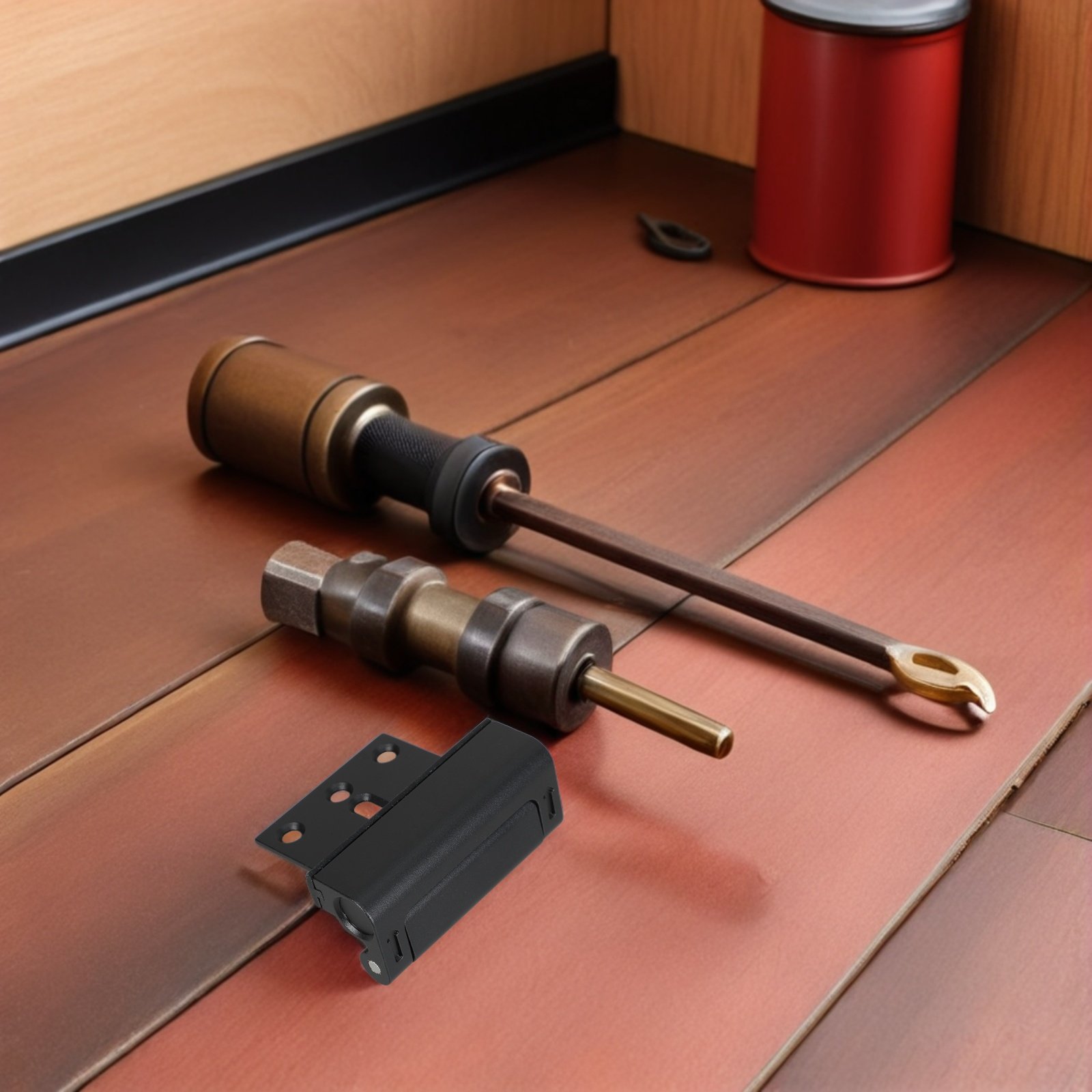 Home Security Door Reinforcement Lock - 2 Adet Kapı Güvenlik Kilidi Alüminyum