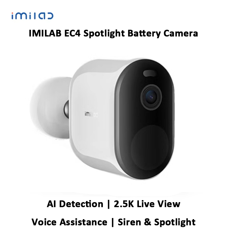 Home Yard Security Cameras - Imilab EC4 dış mekan kamerası 2.5K