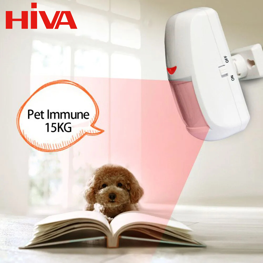 Pet Immune Pir Sensor - HIVA Otomatik Evcil Hayvan geçirmez PIR