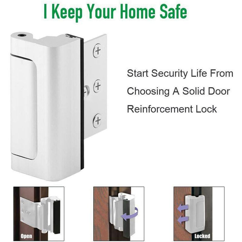 2X Ev Güvenlik Kapı Kilidi Çoc - Home Security Door Reinforcement Lock incelemesi ve fiyatı