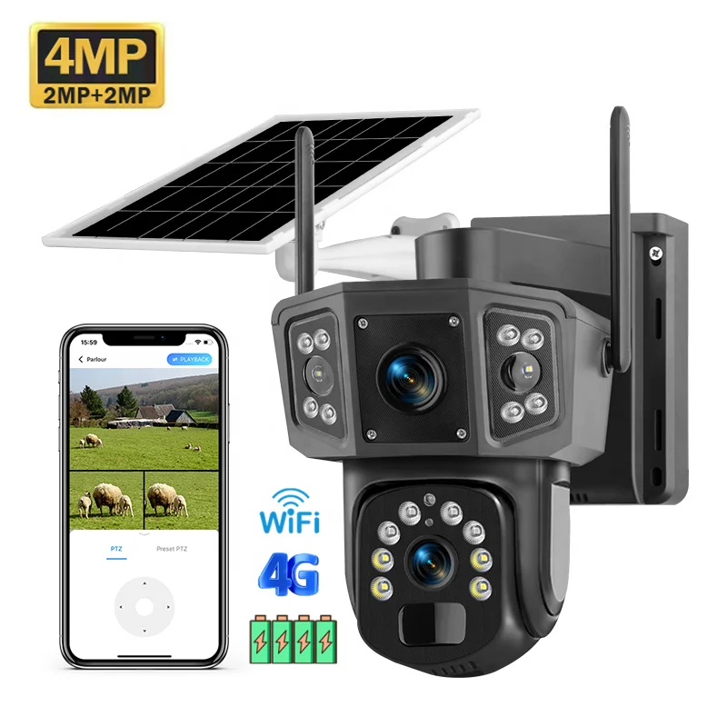 2026 V380 Pro 4MP Kablosuz PTZ - Camera Solar Wireless incelemesi ve fiyatı