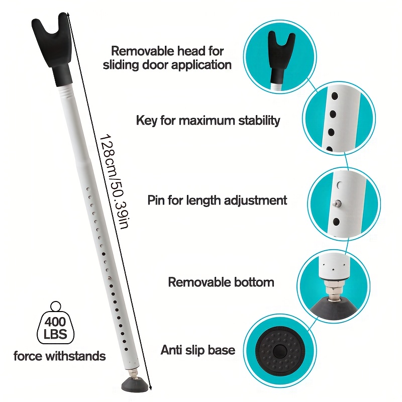 Ayarlanabilir 2'si 1 Arada Sür - Home Security Door Reinforcement Lock incelemesi ve fiyatı