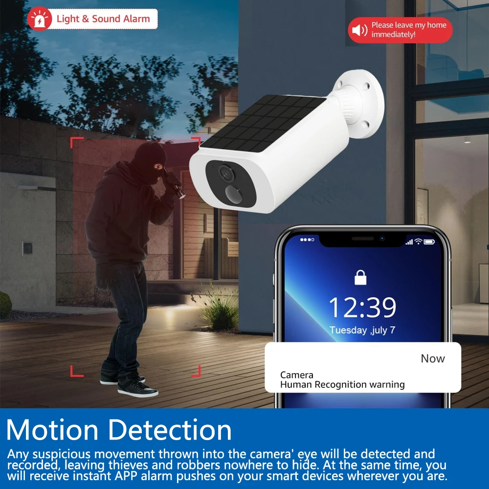 5MP Tuya Smartlife Açık Güneş  - Camera Solar Wireless incelemesi ve fiyatı