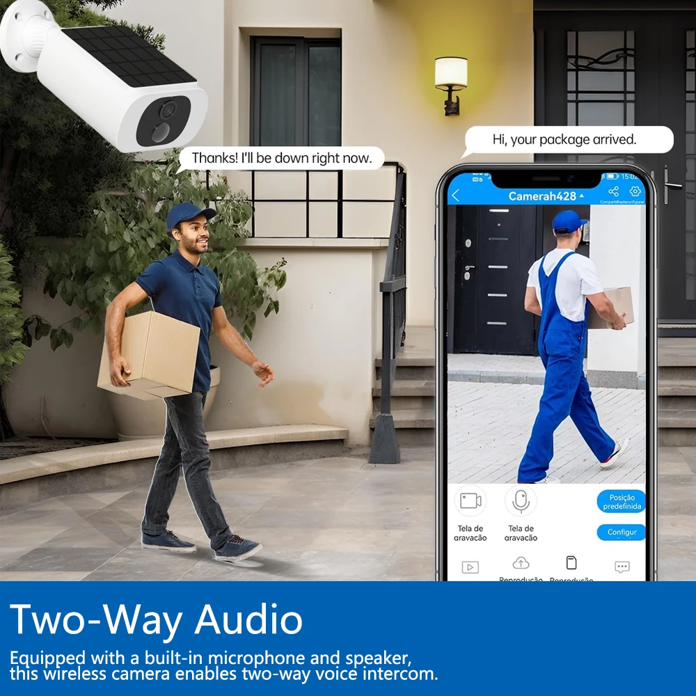 5MP Tuya Smartlife Açık Güneş  - Camera Solar Wireless incelemesi ve fiyatı