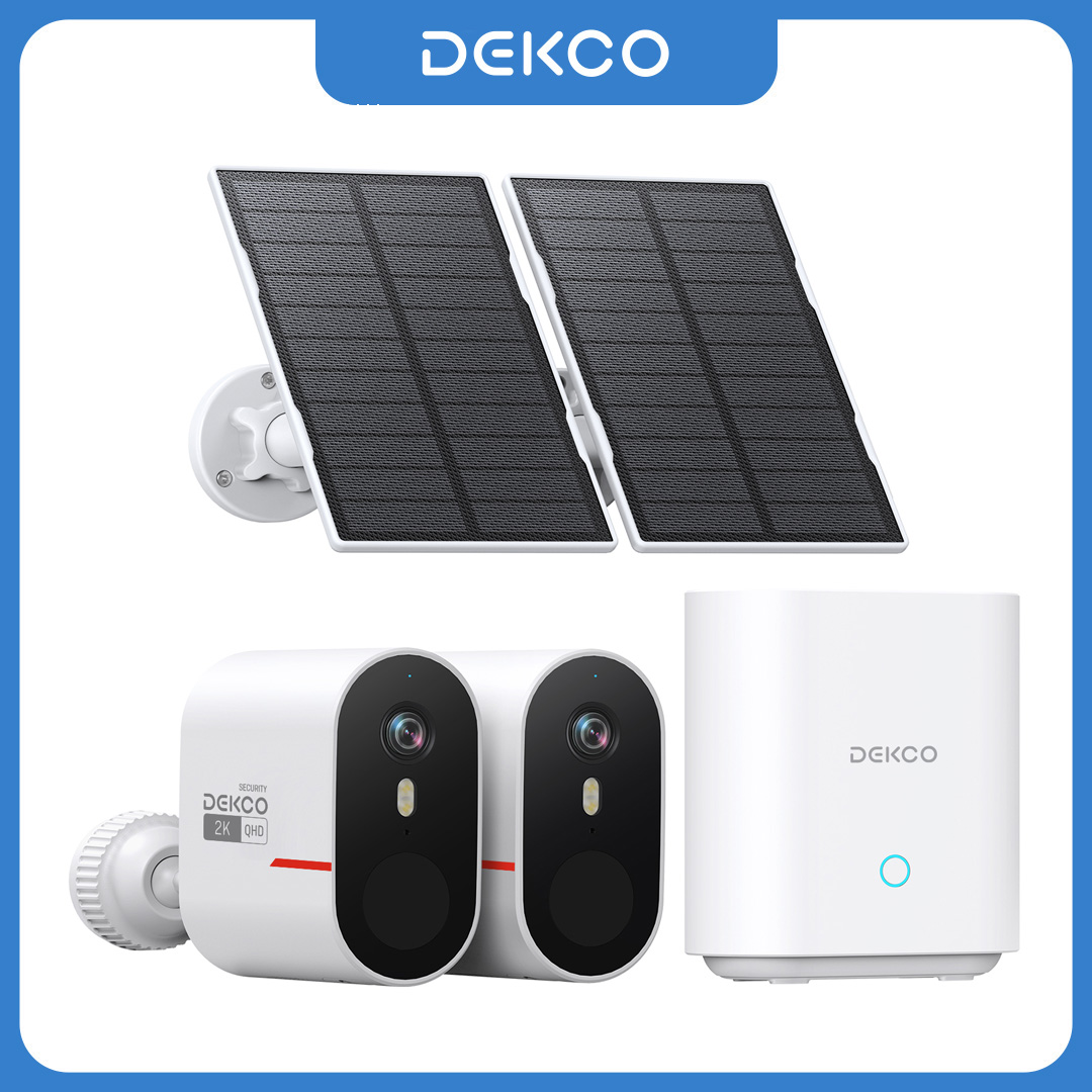 Dekco 3MP WiFi Solar Kamera Si - Home Security Outdoor Cameras incelemesi ve fiyatı