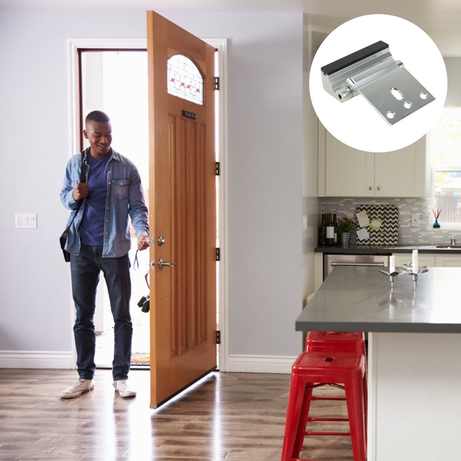 1 Adet Kapı Kilidi Güçlendiric - Home Security Door Reinforcement Lock incelemesi ve fiyatı