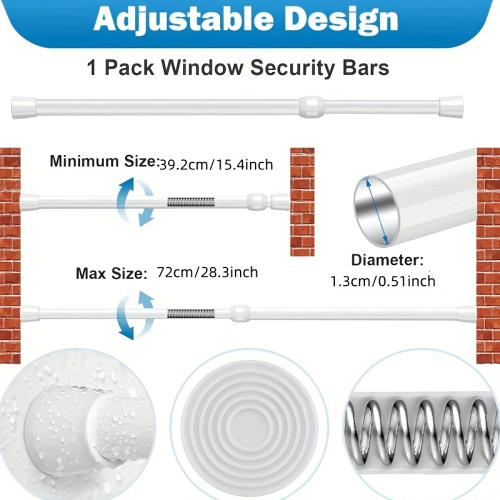 Ayarlanabilir Metal Pencere ve - Home Security Door Reinforcement Lock incelemesi ve fiyatı