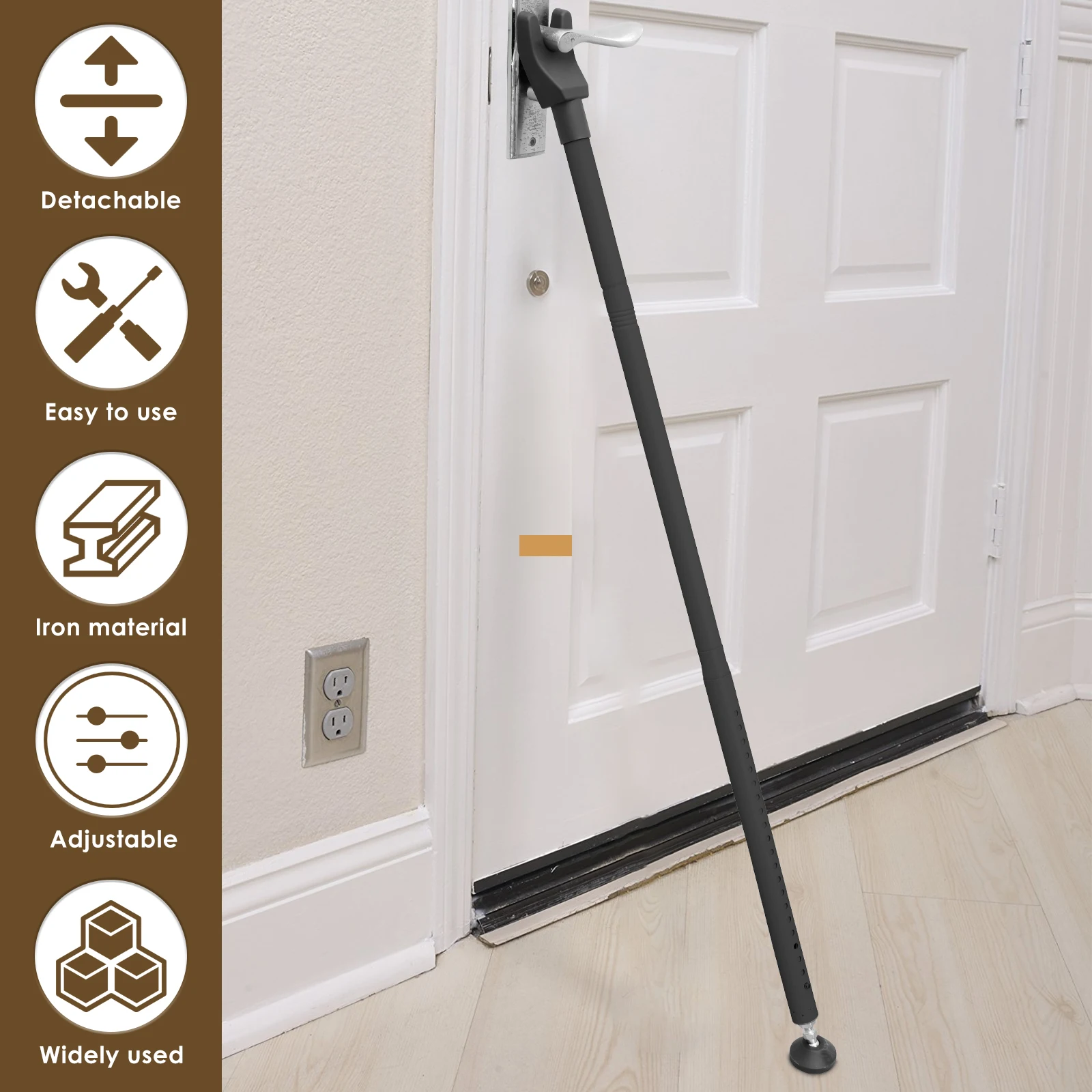 Sürgülü Kapı Kilit Çubuğu 44-5 - Home Security Door Reinforcement Lock incelemesi ve fiyatı