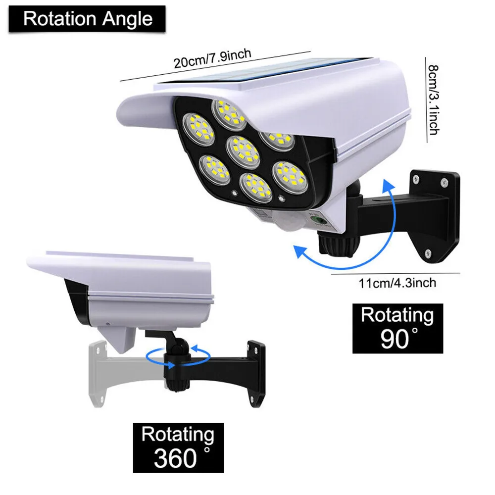 Açık Güneş Işığı Hareket Sensö - Home Security Outdoor Cameras incelemesi ve fiyatı