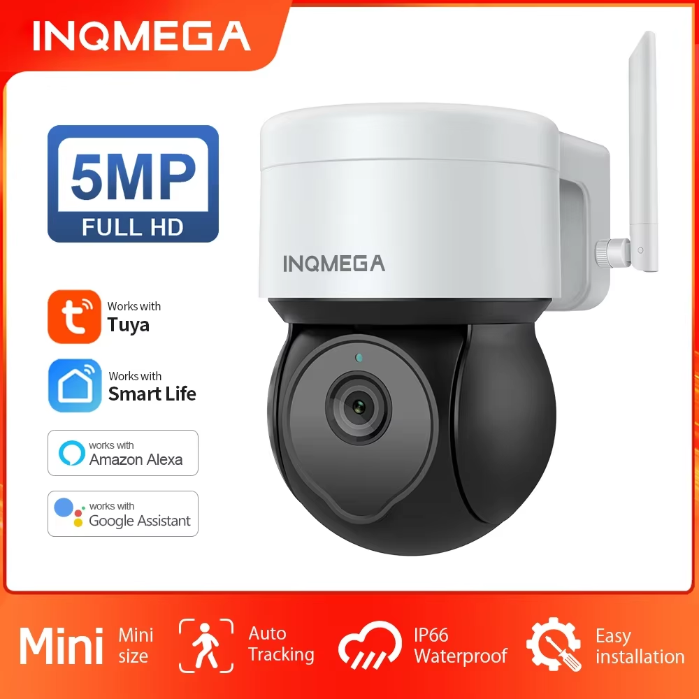 INQMEGA 5MP Tuya Açık PTZ Kame - Home Yard Security Cameras incelemesi ve fiyatı