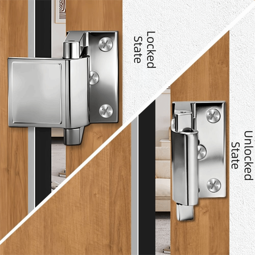 Alüminyum Alaşımlı Kapı Kilidi - Home Security Door Reinforcement Lock incelemesi ve fiyatı