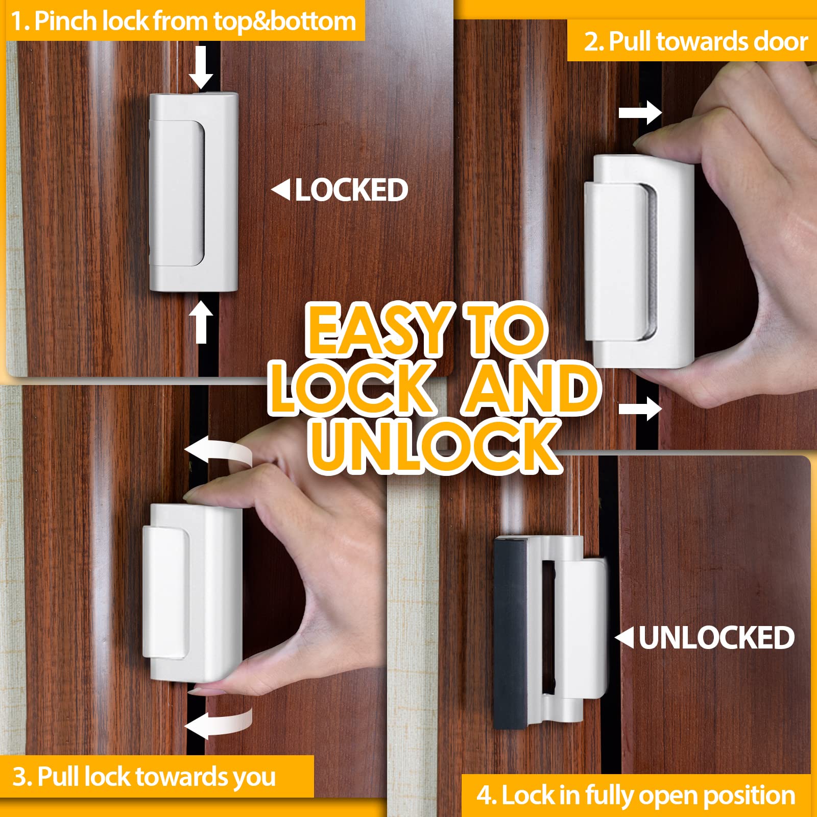 Yeni Ev güvenlik kapısı Kilidi - Home Security Door Reinforcement Lock incelemesi ve fiyatı