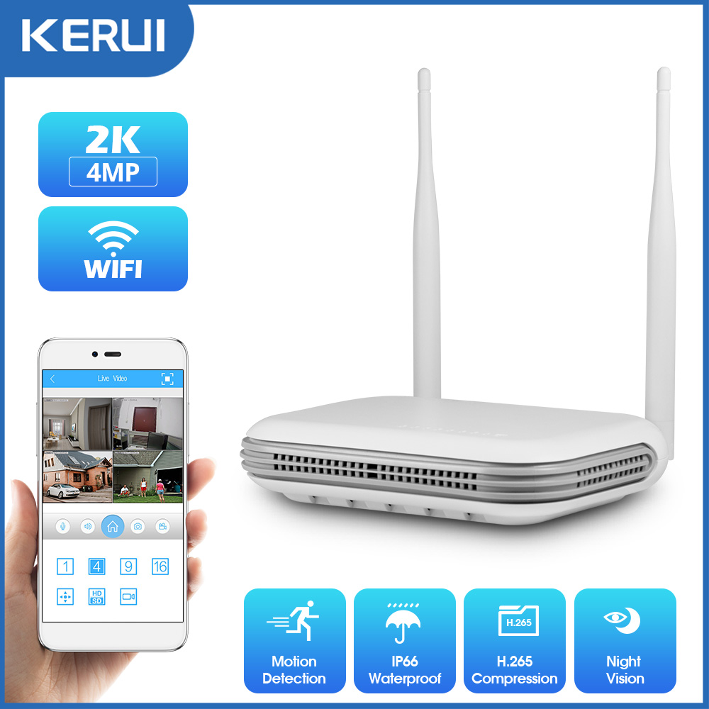 KERUI 2K 4MP Açık Full HD Güve - Home Security Outdoor Cameras incelemesi ve fiyatı